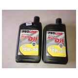 2 unopened 10W-30 quarts of oil