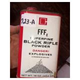 FFF Superfine Black Rifle Powder CAN (CAN ONLY)
