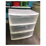 Sterilite 3 drawer rollaround organizer