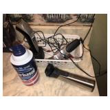 Beard trimmers and hair clippers, shaving cream