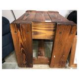 Pine end table