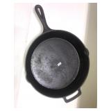 Mainstays cast iron skillet double spout