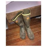 Le Crosse rubber boots size 10 mens