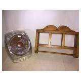 Store jar and shadow box with paper towel  holder