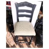 Side chair padded