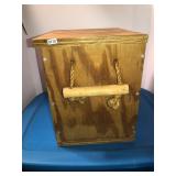 Double handled plywood ammo box 12x12x10
