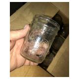 Half pint mason jars