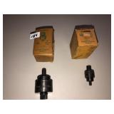 2 Greenlee radio chassis punch