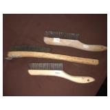 3 wire brushes