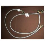 2 Washing machine hoses 48in