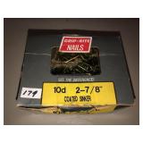 2/3 full box of nails