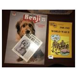 Books- WWII, Benji, BMX, misc