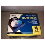 Western Digital hard drive 80gb