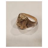 HJ Gold Class Ring, Approx .166 oz