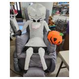 Mad Professor Halloween Yard Decoration