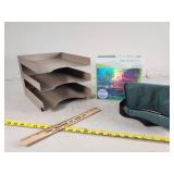 Paper Tray, Puzzle, and Miscellaneous Items