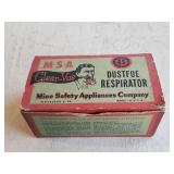 Vintage MSA Clear-Vue Dustfoe Respirator in Box