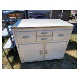 Wooden Cabinet with Laminate Top