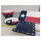 Patriotic Themed Plates and Bowls