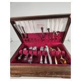 Holmes & Edwards Silverware Set In Case