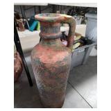 Large Earthenware Vessel with Handle