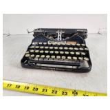 Antique Corona Typewriter in Black
