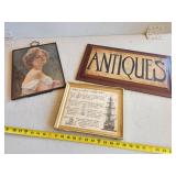 Variety of Wall Decor Items