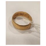18K Yellow Gold Band
