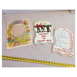 Whimsical Wall Decor Lot of Three