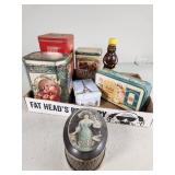 Collectable Tins Lot