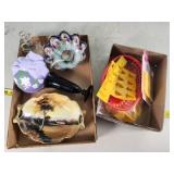 Decorative Plates and Silicone Molds Lot