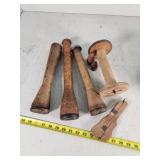 Antique Wooden Textile Mill Bobbins