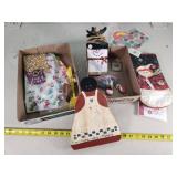 Home Decor Items Including Figurine