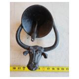 Cast Iron Cow Head Bell
