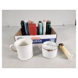 Vintage Shaving Items Collection