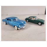 Collectible Metal Toy Cars Pair