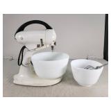 Vintage Hamilton Beach Mixer with Bowls