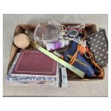 Misc Box of Office and Craft Supplies