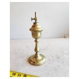 Brass Whale Oil Lamp with Wick Adjuster