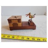 Antique Wooden Cigarette Dispenser