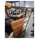 Metal Storage Shelf with Multiple Levels