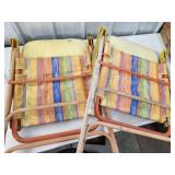 Padded Outdoor Folding Chairs