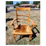 Wooden Chair with Padded Seat