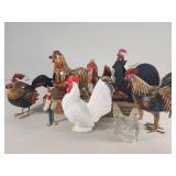 Decorative Chicken Figurines