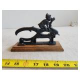 Cast Iron Nutcracker with Figurine Top