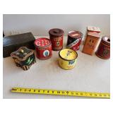 Vintage Tobacco and Tea Tins