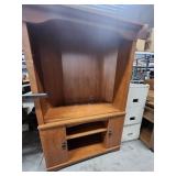 Wooden Entertainment Center