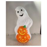 Ghost and Pumpkin Blow Mold Decoration