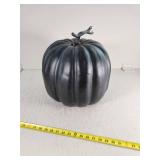 Black Pumpkin Blow Mold Decoration