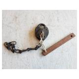 Antique Functional Lock with Key